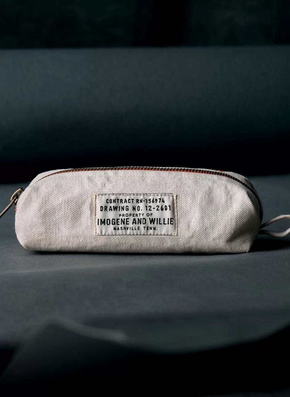 The I+W Pencil Bag In Natural*imogene+willie Cheap